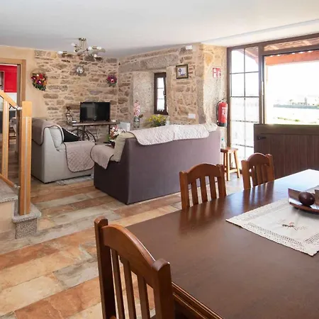 別荘 Ag Casa Rustica Laxe Con Jardin Y Playa A 7km *