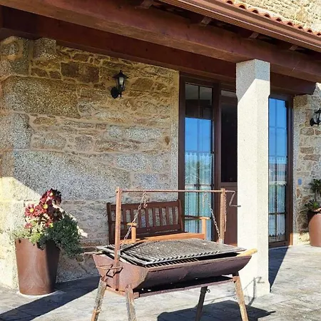 別荘 Ag Casa Rustica Laxe Con Jardin Y Playa A 7km Reparada
